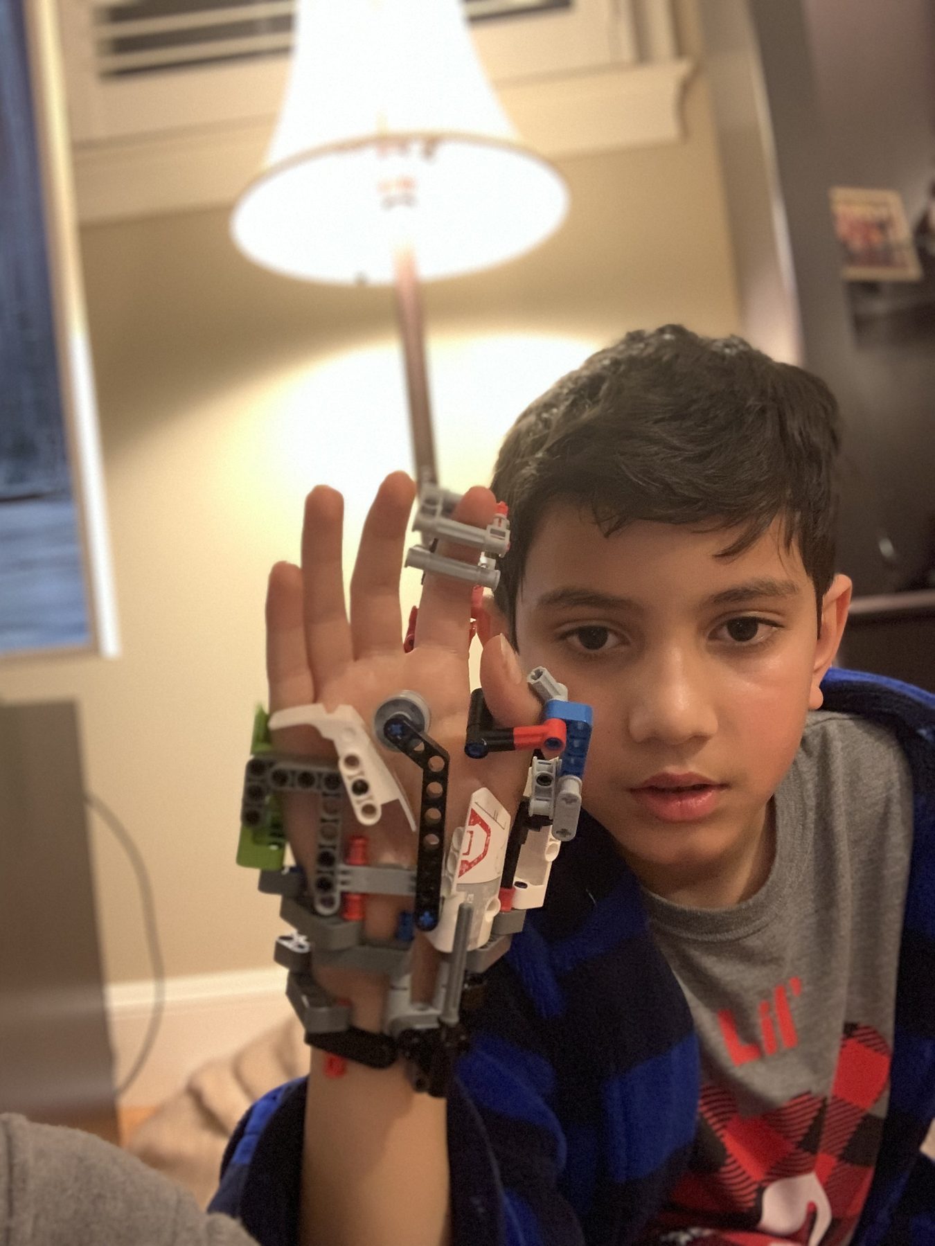 A second LEGO hand I built around the same time