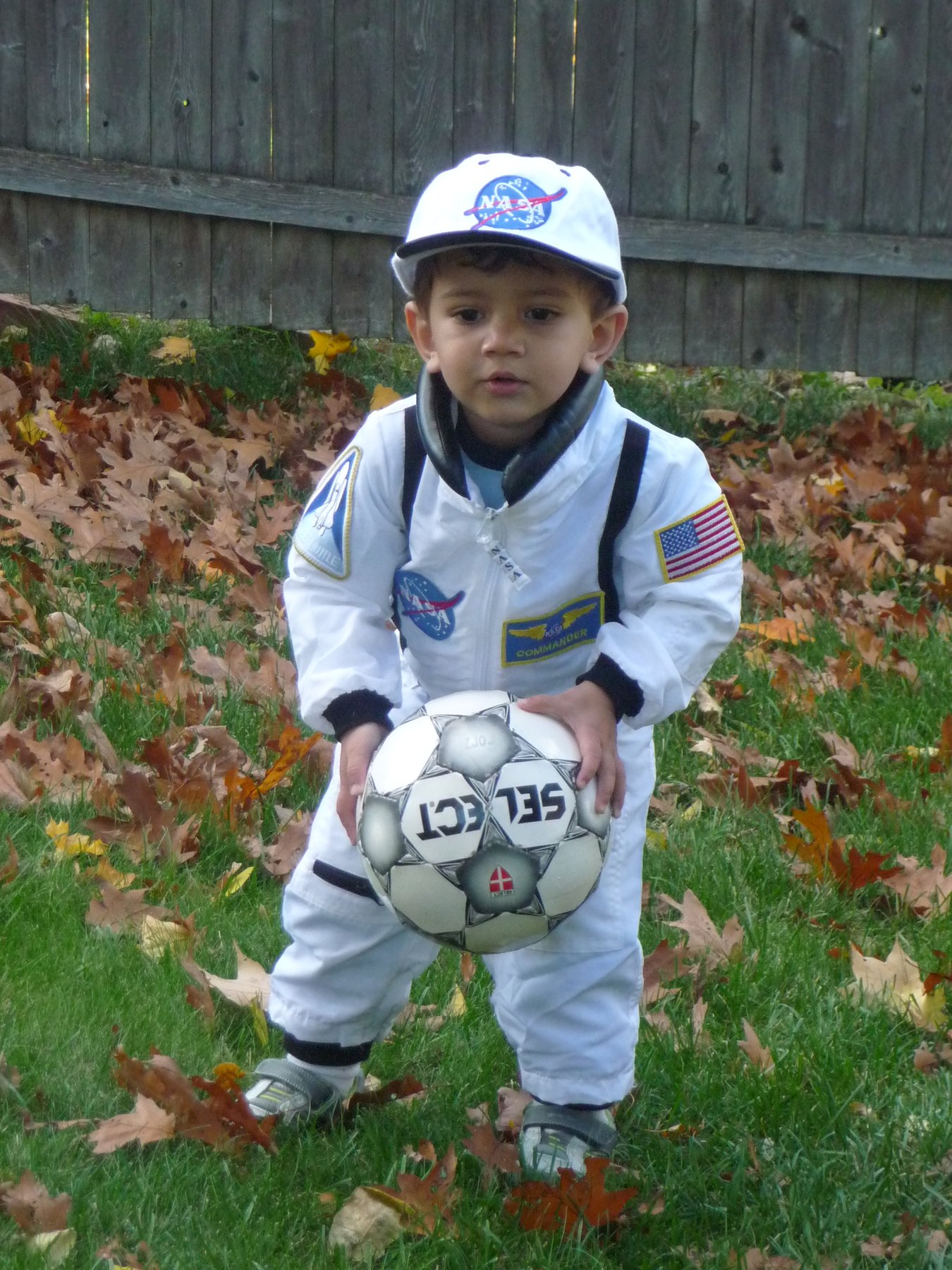 Me as a young kid playing soccer